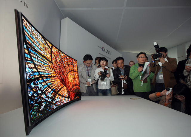 CES 2013: Samsung      OLED-