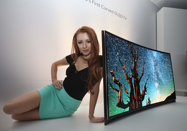 CES 2013: Samsung      OLED-