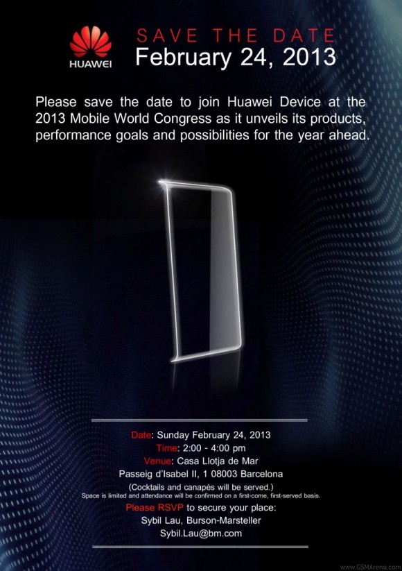 Huawei        MWC 2013