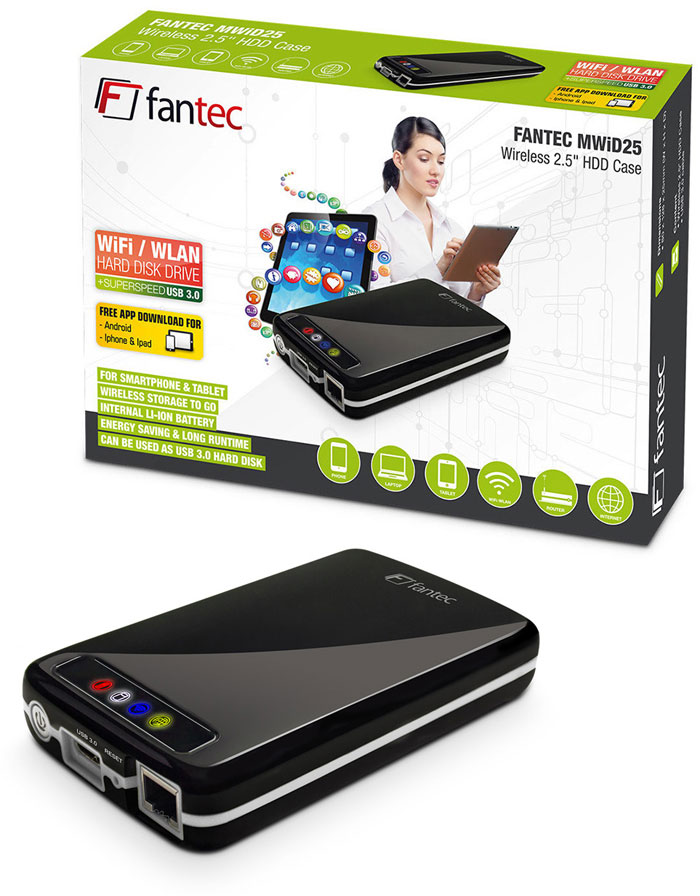   HDD/SSD- FANTEC MWiD25