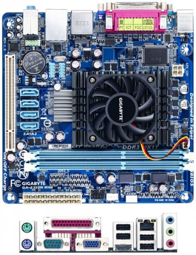 Mini-ITX  GIGABYTE   APU AMD E-350D