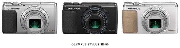 Olympus Stylus SH-50:      