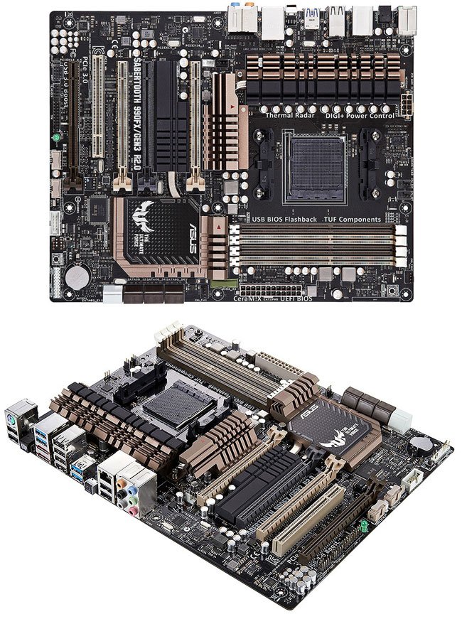 ASUS   SABERTOOTH 990FX/GEN3 R2.0   TUF Series