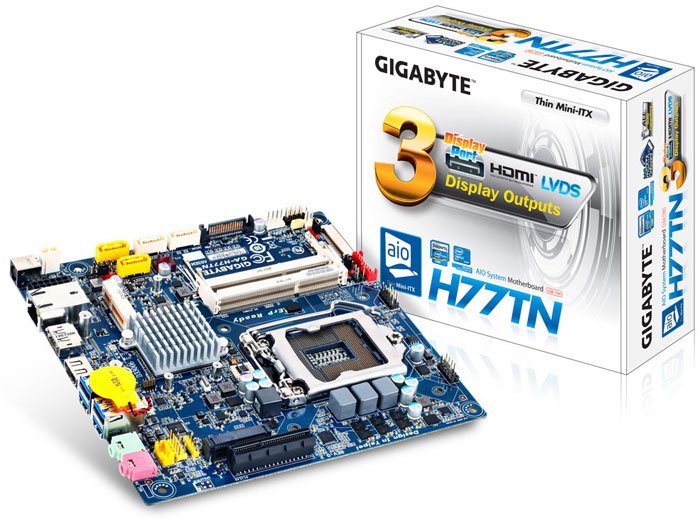   GIGABYTE  Thin Mini-ITX  Socket LGA1155