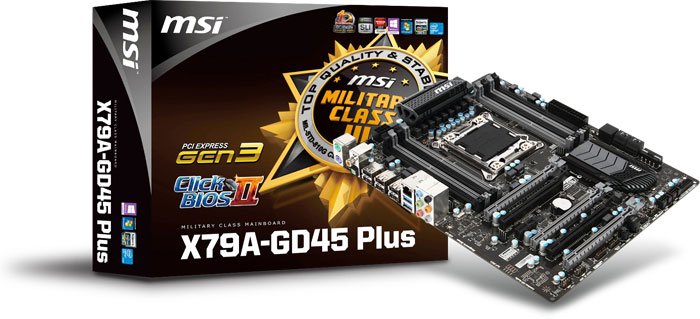 X79A-GD45 Plus   ATX- MSI  Socket LGA2011