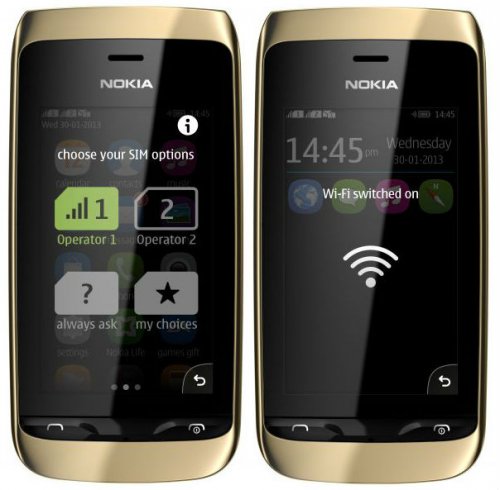 Nokia Asha 310       SIM   Wi-Fi 