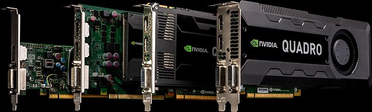 NVIDIA   Quadro K4000, K2000, K2000D  K600