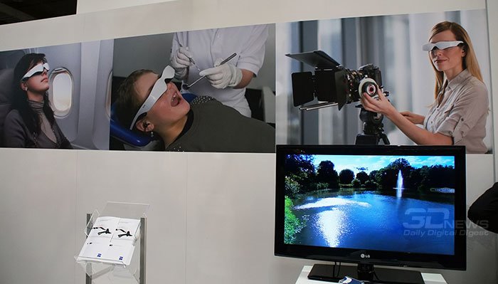 CeBIT 2013:   OLED- Carl Zeiss Cinemizer   Headtracker