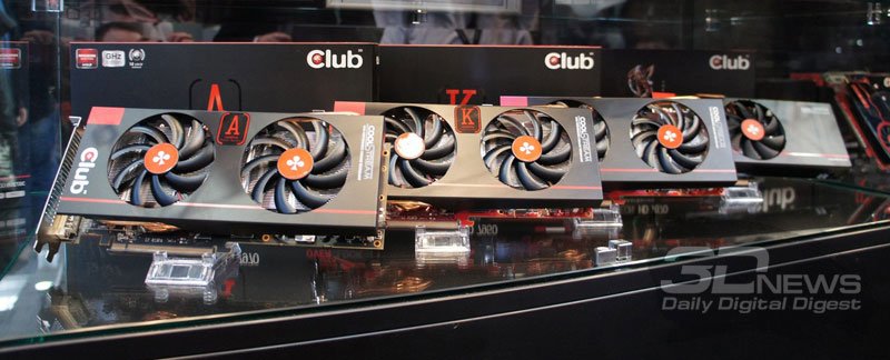 CeBIT 2013:  Club 3D Radeon HD 7990  