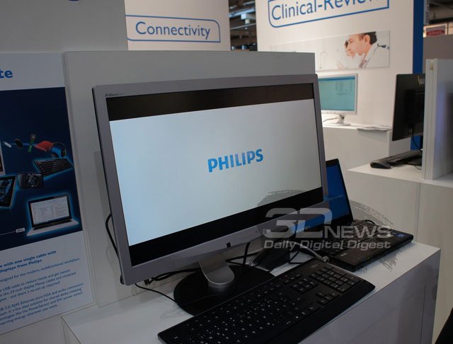 CeBIT 2013:  Philips 231P4U, Philips 272P4QPJKEB, AOC g2460Pqu  AOC q2963Pm