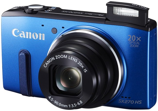  Canon PowerShot SX280 HS  SX270 HS: 20x    DIGIC 6