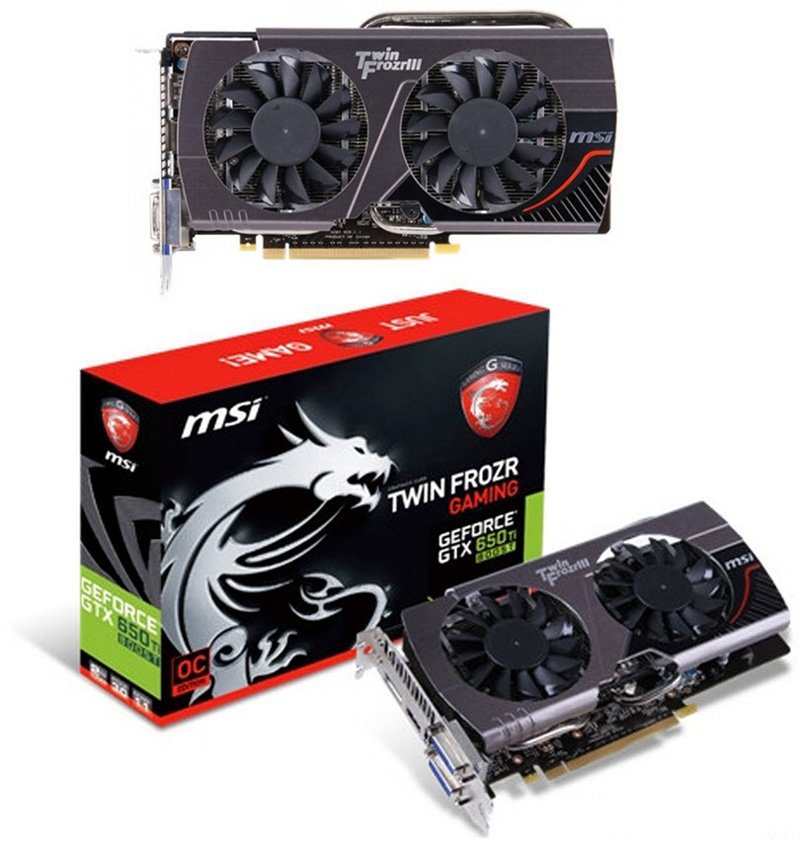  GeForce GTX 650 Ti Boost  GALAXY, MSI  ZOTAC