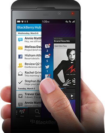 BlackBerry  IV    ,    Z10