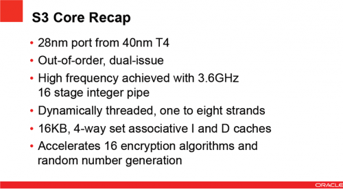 Oracle   SPARC T5