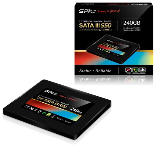 Silicon Power  SSD-  Slim S55  Velox V55