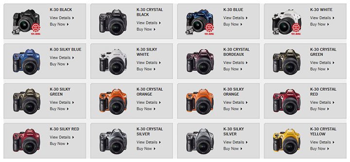 Pentax K-30    15       