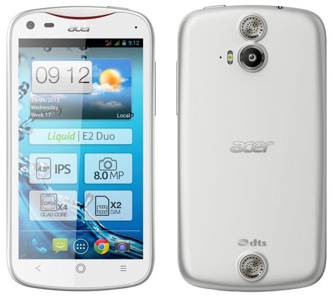   Acer Liquid E2       SIM-