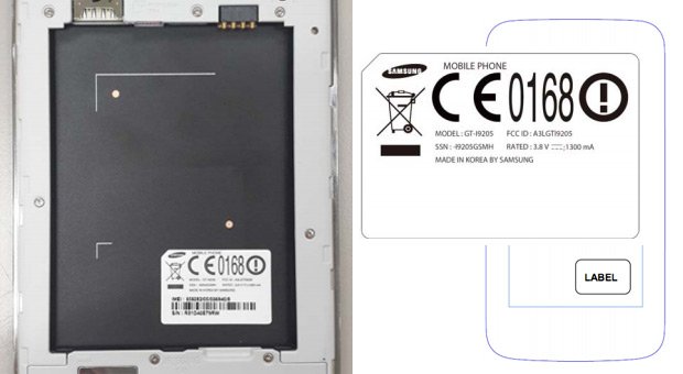 Samsung Galaxy Mega     FCC,     LTE