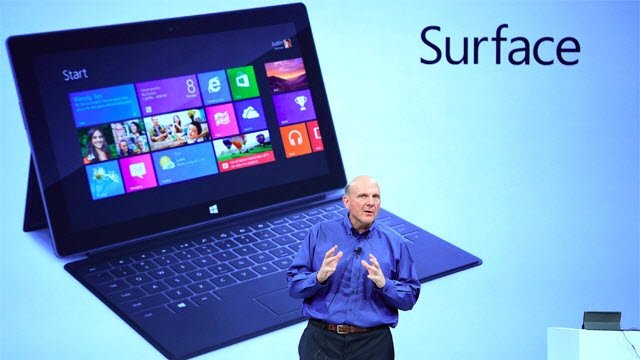 Microsoft Surface RT         $249-299