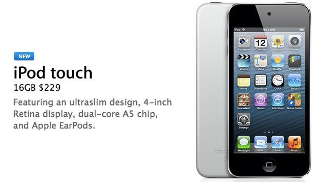  Apple iPod Touch      $229