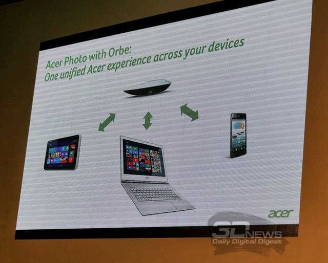 Computex 2013:   Acer Orbe    AcerCloud
