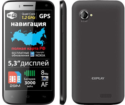 - Explay Navigator  5,3'' IPS-