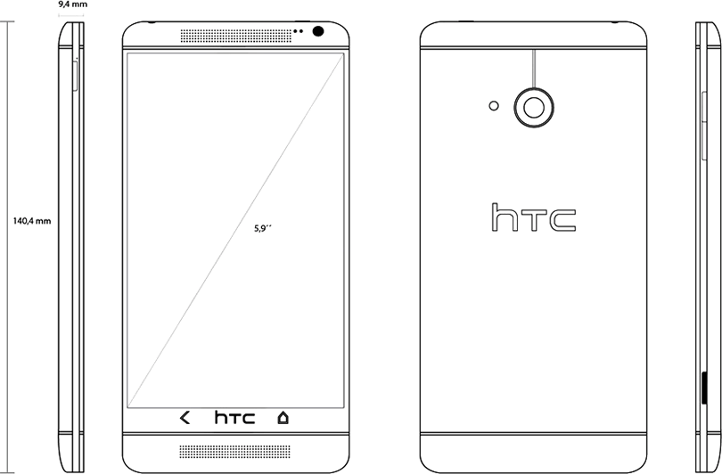   HTC T6       HTC One