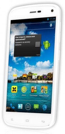  Android- Fly IQ4410 Phoenix  HD-   2 SIM-