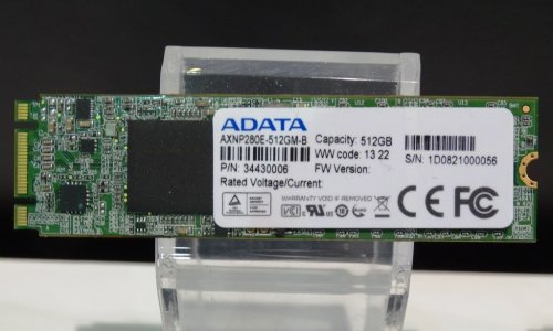  NGFF SSD  ADATA: 1800 /  