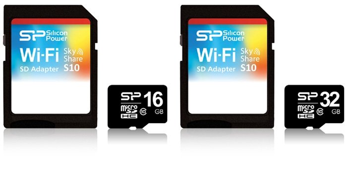  microSDHC-  Silicon Power  SD-   Wi-Fi