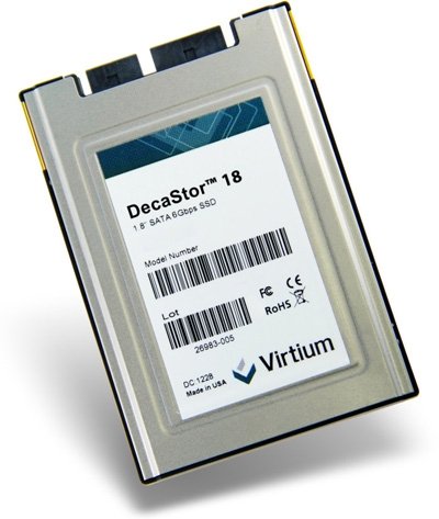 Virtium  1,8"  2,5" SSD  DecaStor  SATA III