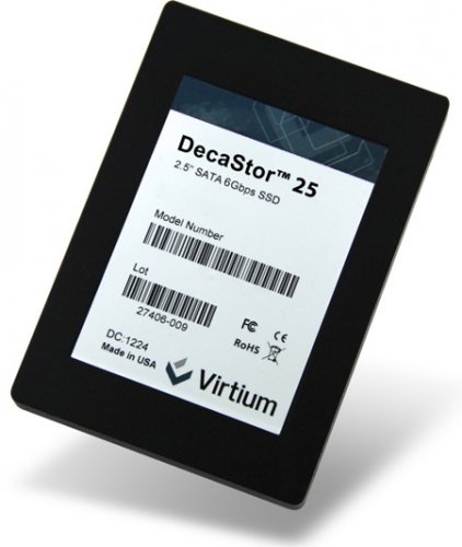 Virtium  1,8"  2,5" SSD  DecaStor  SATA III