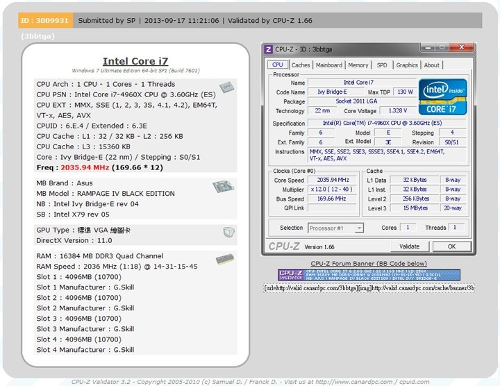 G.Skill     DDR3     4072 