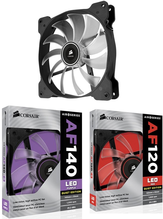   Air Series AF120/140 LED Quiet Edition  Corsair