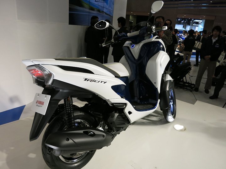 Tokyo Motor Show 2013:  Yamaha Tricity    2014 