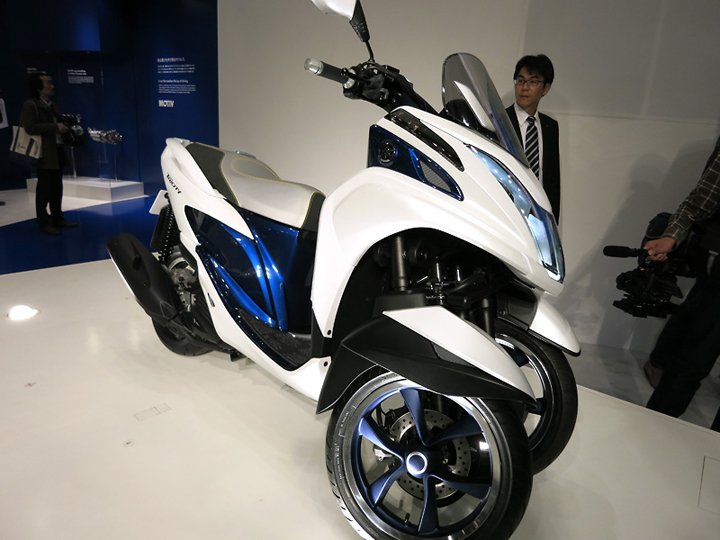 Tokyo Motor Show 2013:  Yamaha Tricity    2014 