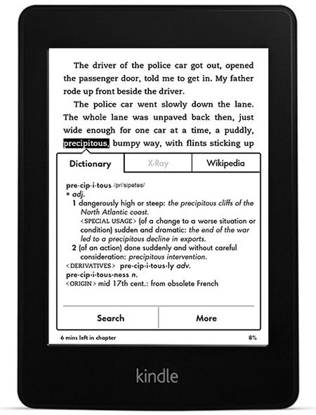 Amazon    2014  Kindle Paperwhite    E-Ink 300ppi