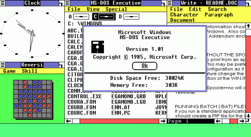 30       Windows 1.0