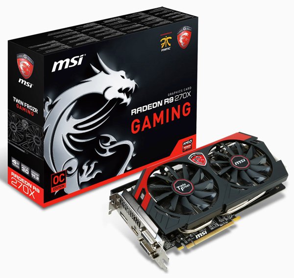 MSI R9 270X Gaming 4G:     