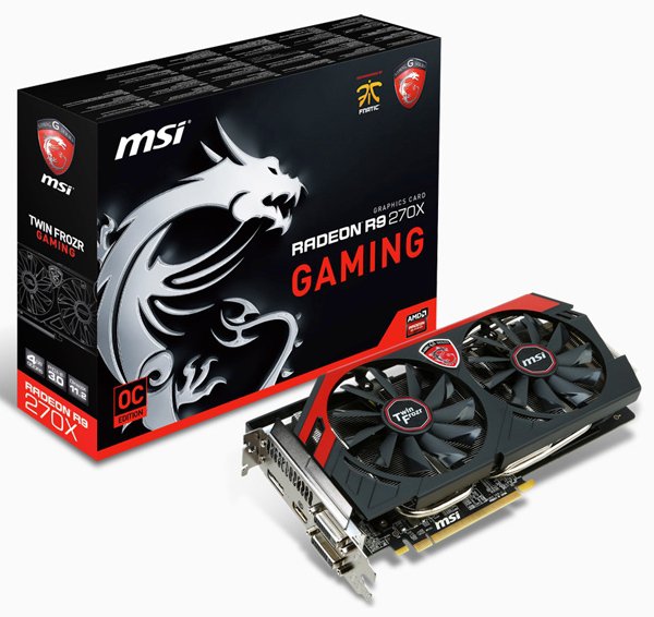 MSI R9 270X Gaming 4G:     