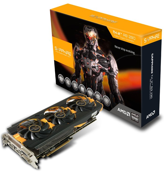 Sapphire  Radeon R9 290X  Radeon R9 290   Tri-X