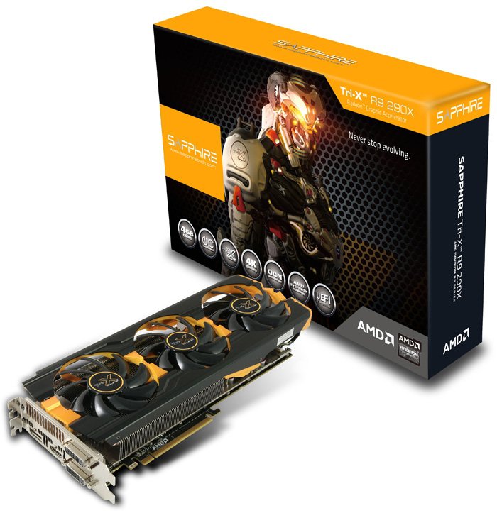 Sapphire  Radeon R9 290X  Radeon R9 290   Tri-X