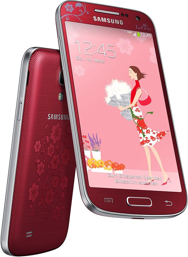 Samsung официально представила Galaxy S4 mini La Fleur