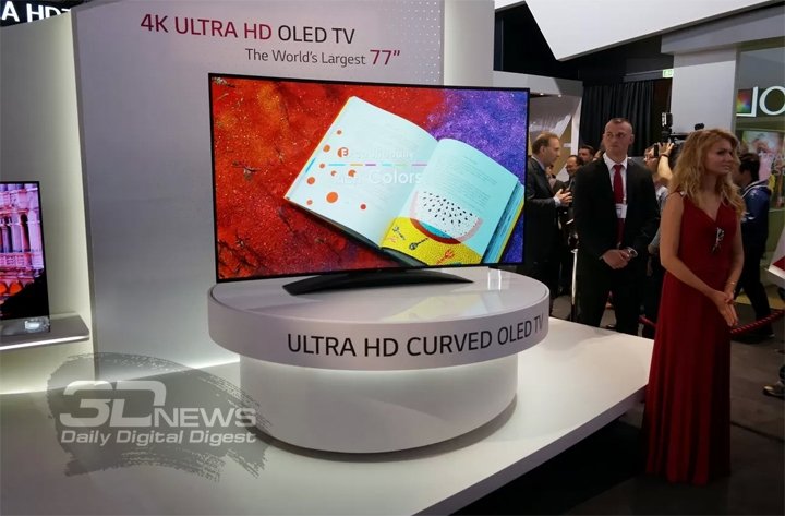 CES 2014: LG    OLED-   4K