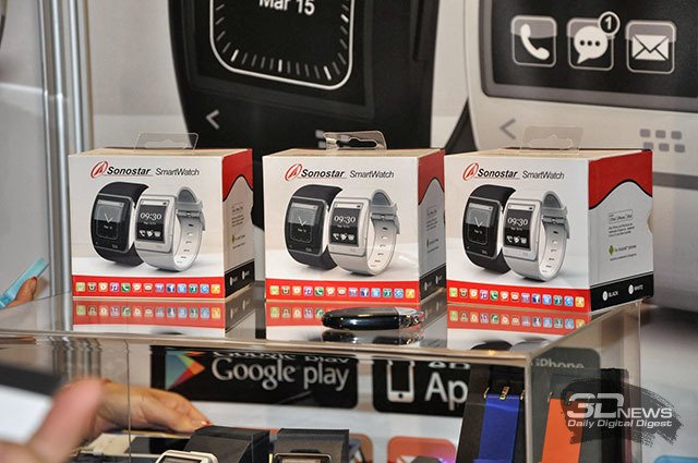 CES 2014: Sonostar SmartWatch       E Ink