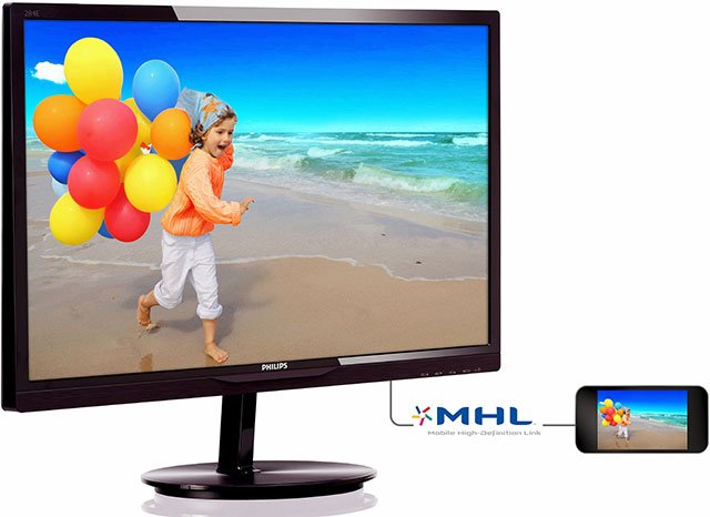 Philips  28-  284E5QHAD   MVA   MHL