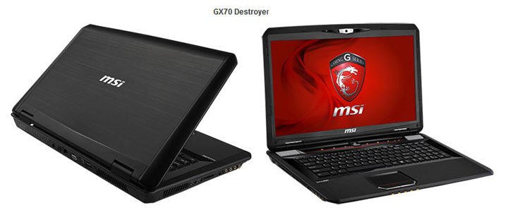 MSI    GX70/GX60 Destroyer