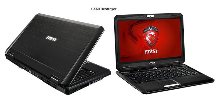 MSI    GX70/GX60 Destroyer