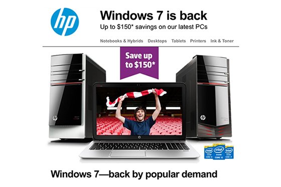 HP      Windows 7 -     