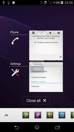    Sony D6503 Sirius    Xperia KitKat UI